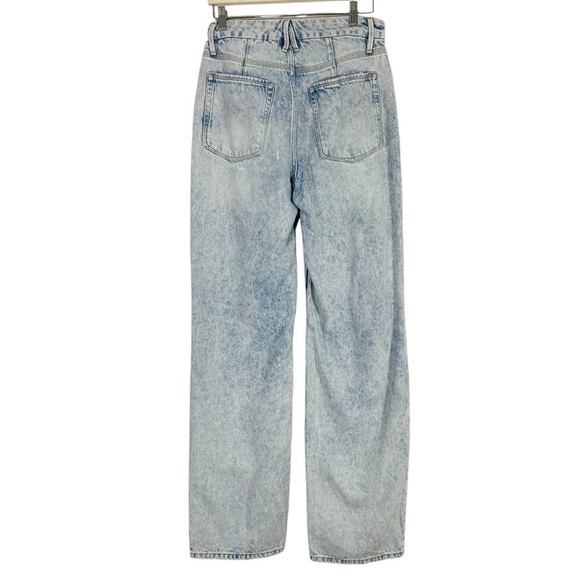 Good American 90s High Rise Straight Leg Jeans Size 26 - Picture 2 of 8